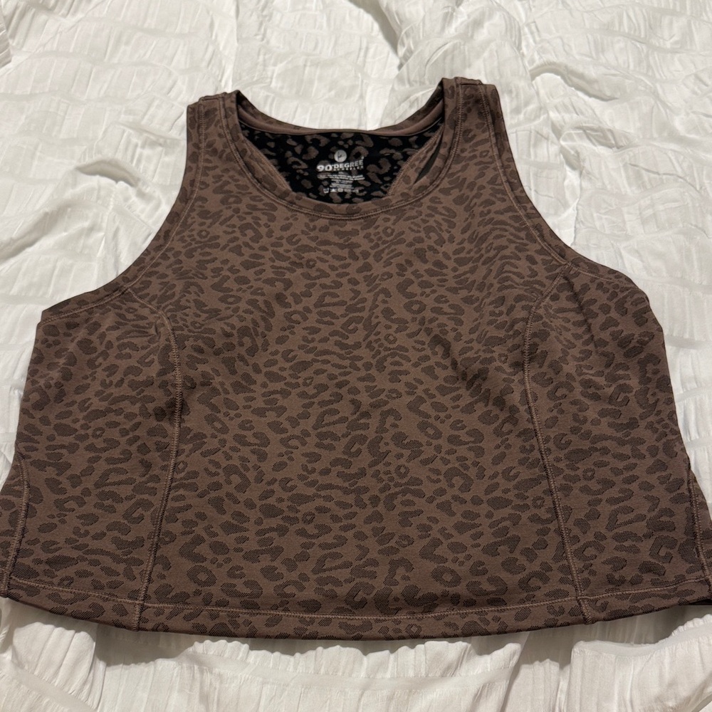 Like New 90 Degree Cheetah Print Athletic Tank